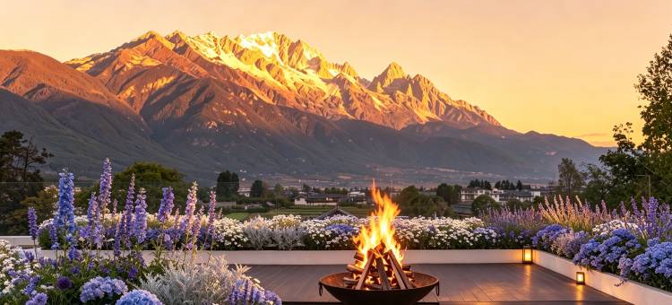 橙子夏日Dolomiti ｜颂序如棠·Wild Luxury Garden(雪山观景店)图片