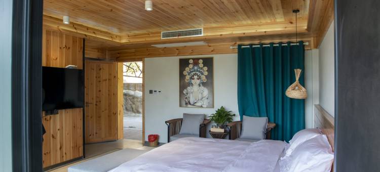 柞水对峰崖居图片