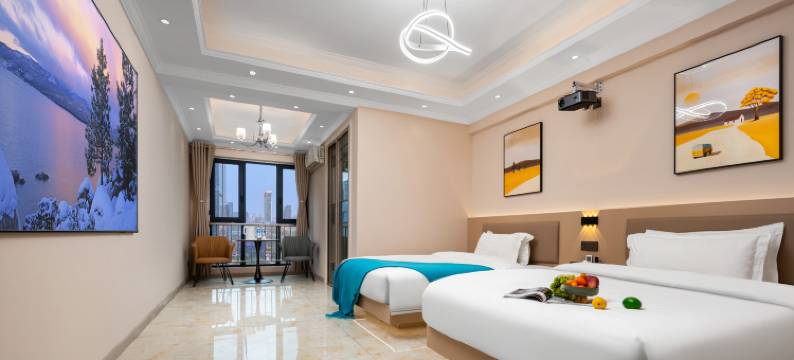 洛阳云朵公寓(正大国际西区龙门高铁站店)图片