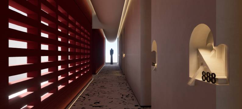 SENYE设计师酒店(天台高铁站店)图片