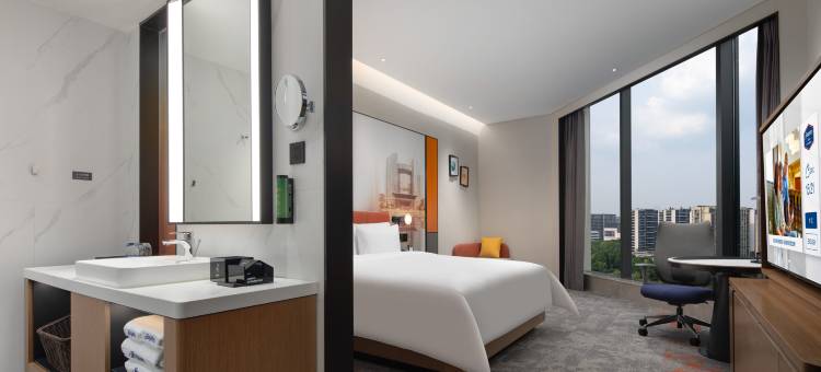 杭州拱墅同协路地铁站希尔顿欢朋酒店图片