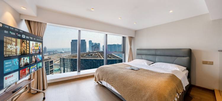 大连星海广场万科大都会LOFT高空海景公寓图片