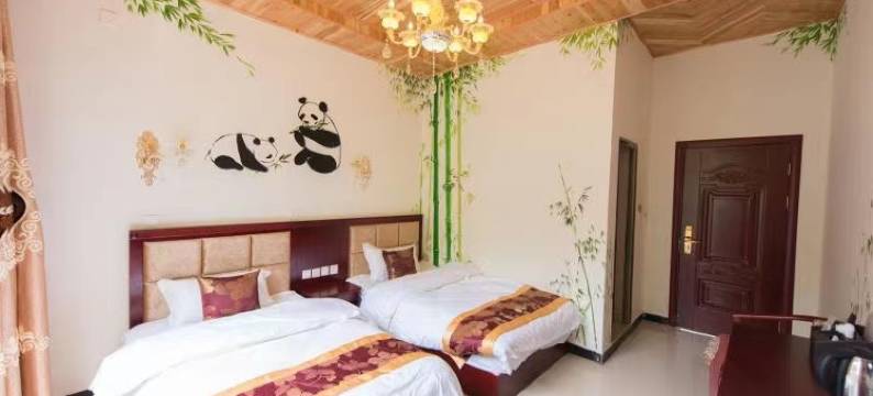 碧峰峡金山阁熊猫民宿图片