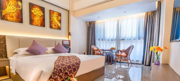 岩佤茶空间智能酒店(勐巴拉国际度假区沙河小镇店)图片