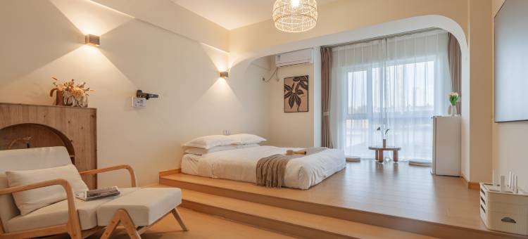 夕岚高空观景民宿(廊坊万达广场店)图片