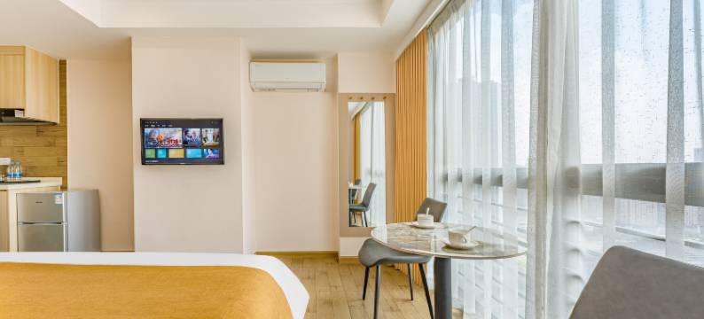 铂江国际公寓(佛山湾华地铁站天虹购物中心店)图片