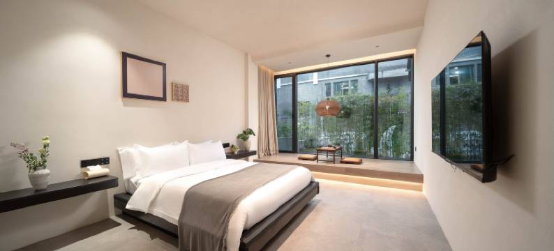 朴墅·Rustic侘寂风轻奢度假美宿(缙云仙都景区轩辕街店)图片