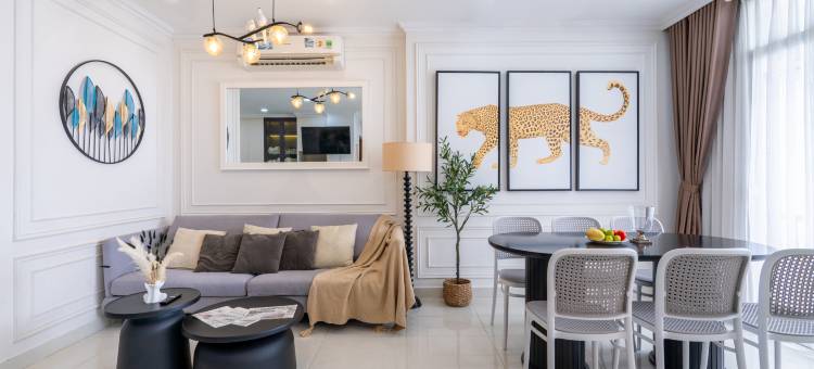 河畔市中心公寓，靠近滨城市场，免费泳池(Riverside City Center Apartment near Ben Thanh Market | Free Pool)图片