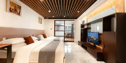 威海古街|安逸Weihai·Ease Residence民宿(威高廣場幸福門店)