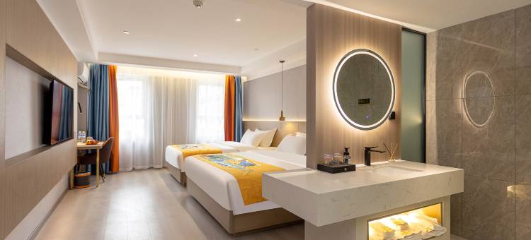 斐思南桥酒店(都江堰景区离堆公园站店)图片