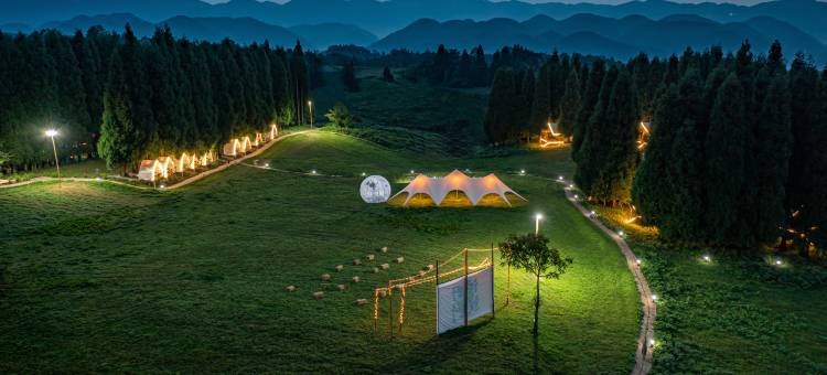 小山丘仙女山自然营地图片