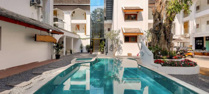 以乐设计酒店(西双版纳景洪告庄西双景星光夜市店)图片