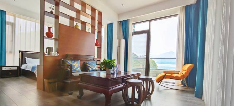 庐山西海观湖山庄图片