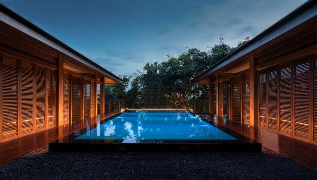 清栖·原木VILLA度假酒店(告庄西双景星光夜市店)图片