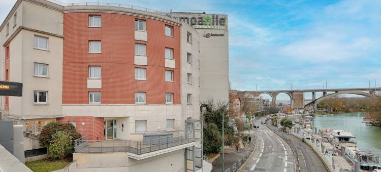 柔居公寓酒店-马恩河畔诺让(Appart'Hotel Vacancéole Paris Quai de Marne - Ex Adagio)图片