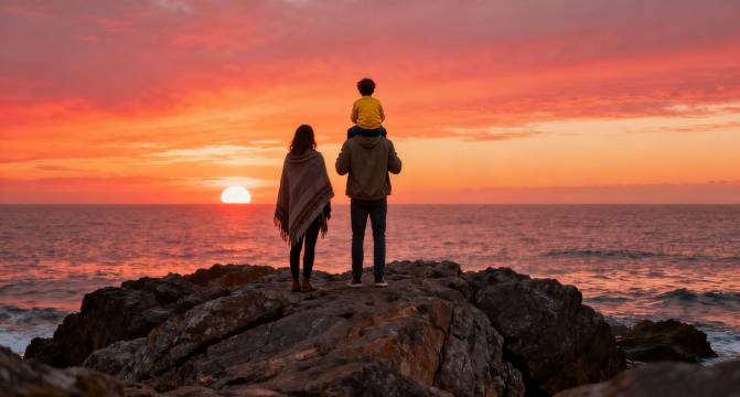 海天一色拾贝湾海景日出亲子酒店(鸽子窝碧螺塔店)图片