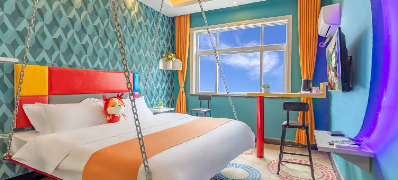 新郑比啦屋水晶主题民宿图片