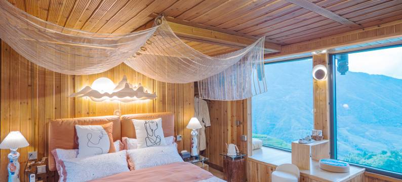 龙脊梯田一兮意宿图片