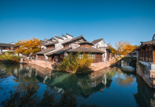 濮院时尚古镇费家桥客栈外景图