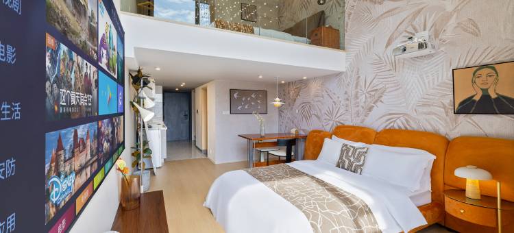 汕尾艺宿高空花园全景设计师S美宿(汕尾高铁站店)图片