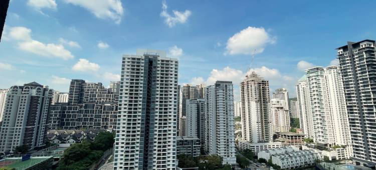 满家乐三卧室单位(Inspirasi Mont Kiara 3 Rooms Balcony Free Wifi & Carpark by the Homez)图片