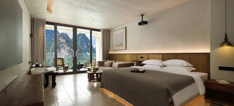 沐野山墅酒店(阳朔遇龙河生态公园桂林千古情店)图片