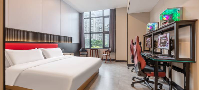 粤塔X电竞酒店(益阳站店)图片