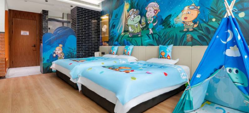 呆脑兽西区亲子酒店(自贡方特恐龙王国店)图片