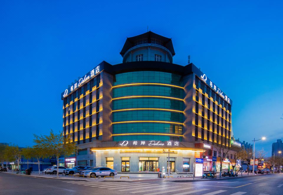 希岸Deluxe酒店(银川金凤万达广场店)外景图
