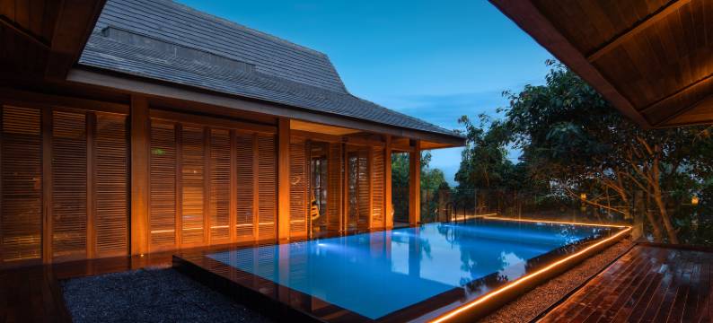 清栖·原木VILLA度假酒店(告庄西双景星光夜市店)图片