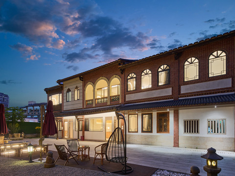 花筑·栖迟·禅意茶空间·露台观景·温泉度假美宿(漳州古城店)