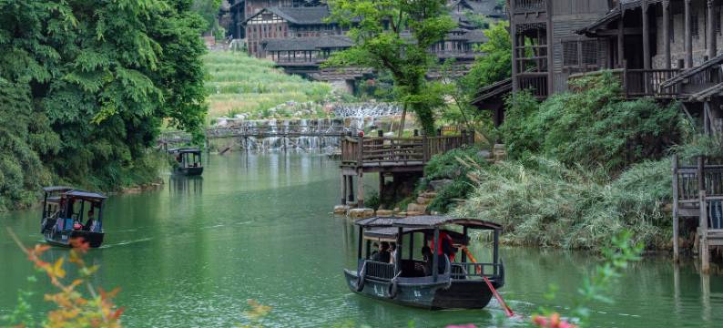 遵义乌江寨盐帮客栈图片