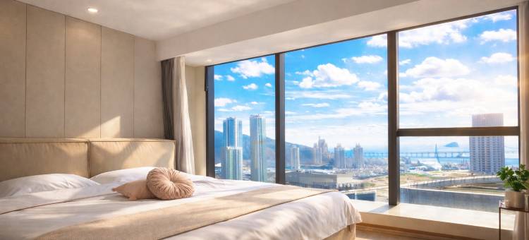 大连•海屿慢漫|Beside The Waves•主题Loft海景民宿(星海广场店)图片
