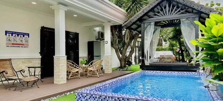 Garden HomeStay TownArea Karaok Mahjong PrivatePool By Heystay Management图片