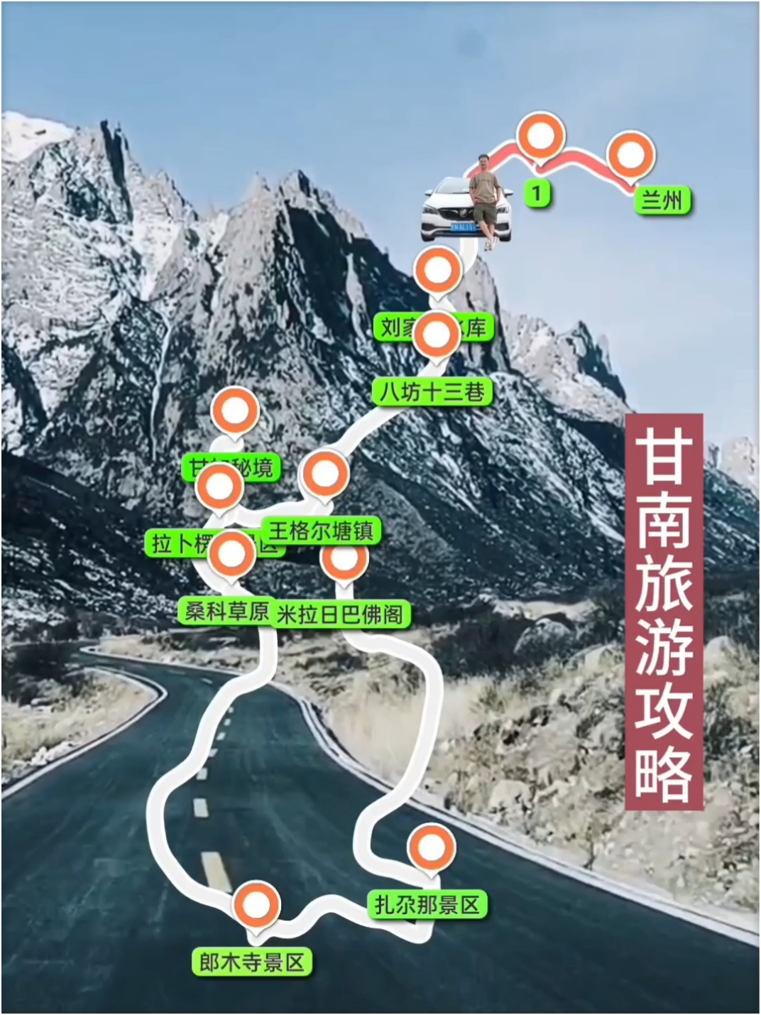 甘南旅游攻略路线