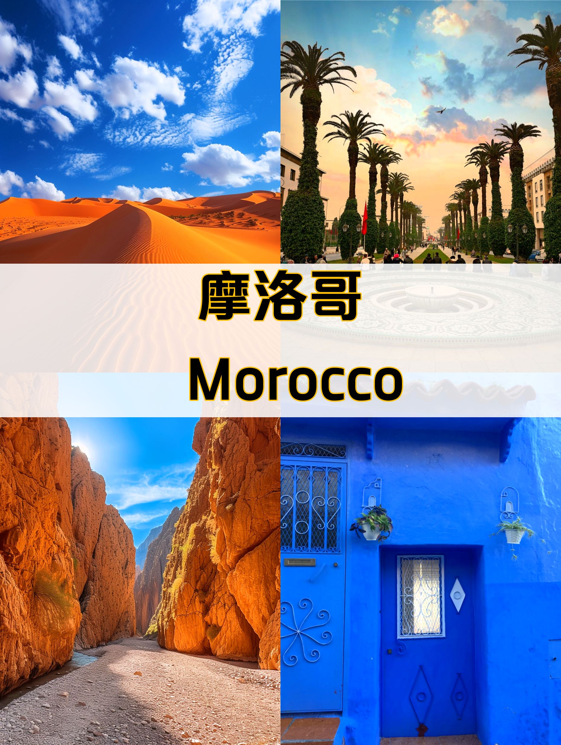 摩洛哥 美得窒息❗你一定不能错过😍