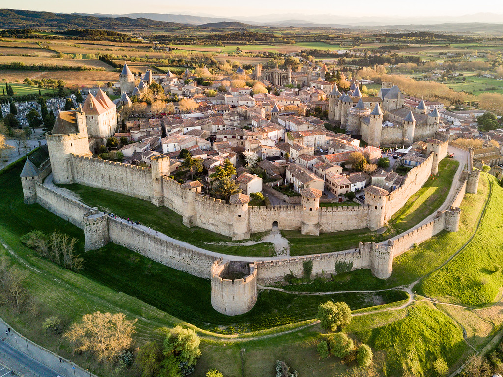 法国卡尔卡松：最美魔法城堡