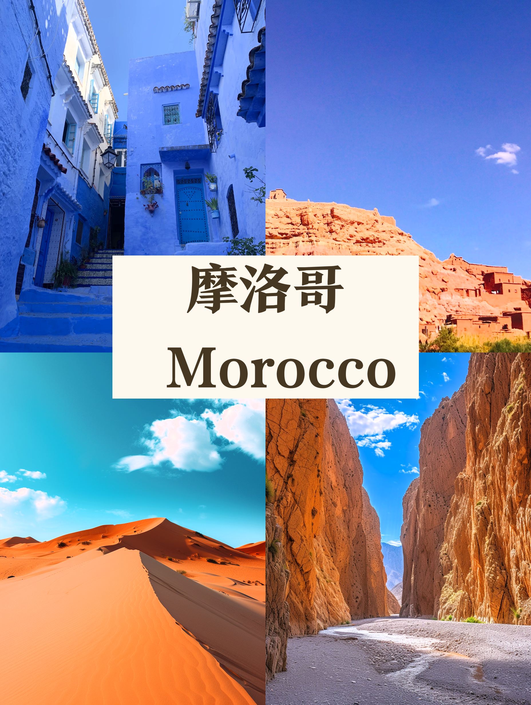 摩洛哥玩法大揭秘 看完就想去❗😆