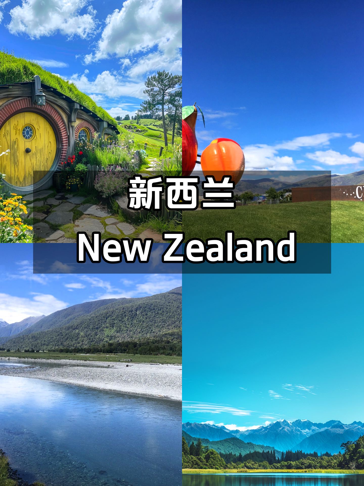 新西兰美翻了❗你一定没去过的5大景点😆