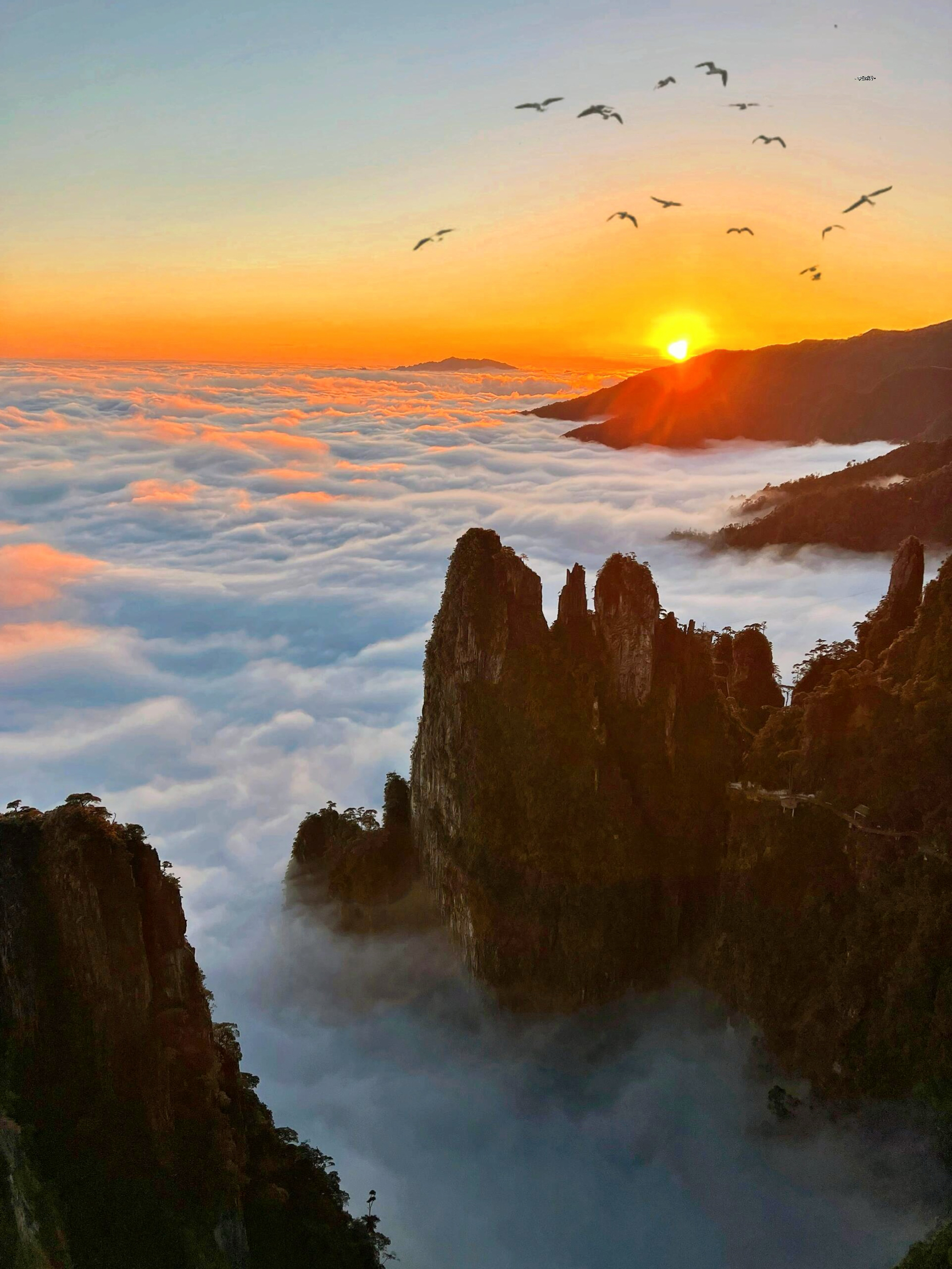 以为武功山够美了⛰️直到去了郴州宜章莽山……