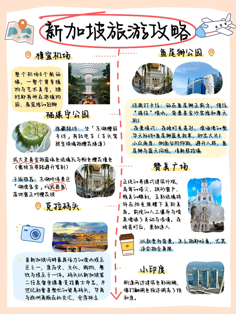 在新加坡这么玩!!千万不要把顺序走反了!