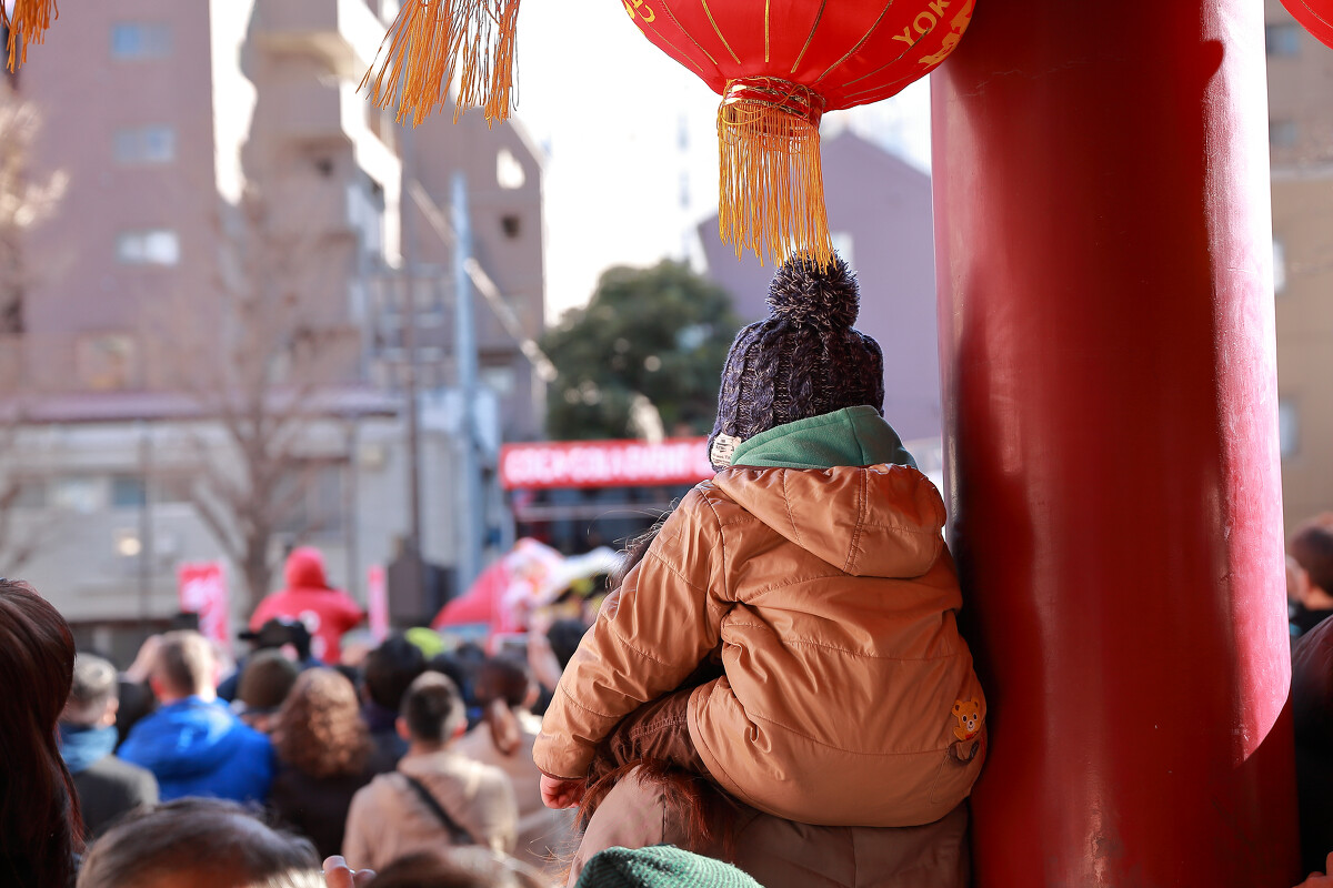 日本华人过大年