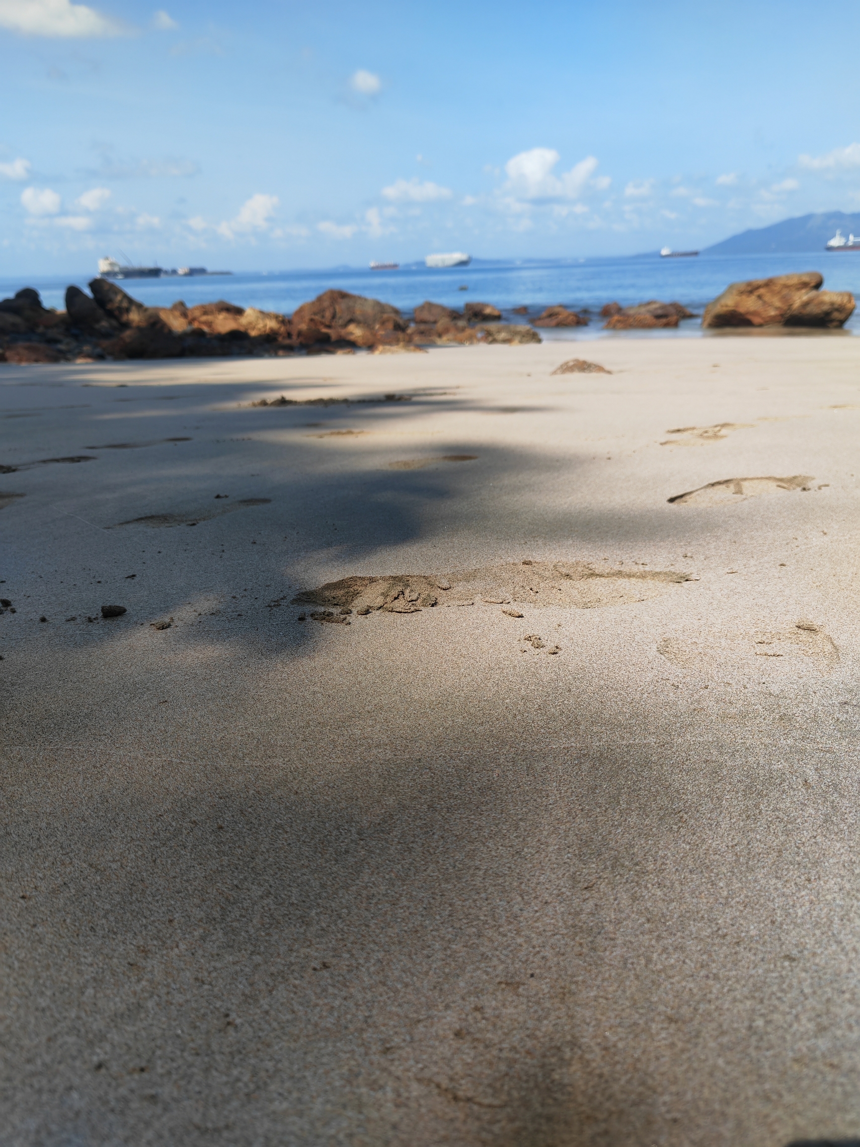 在Taboga岛发现一片私密海滩