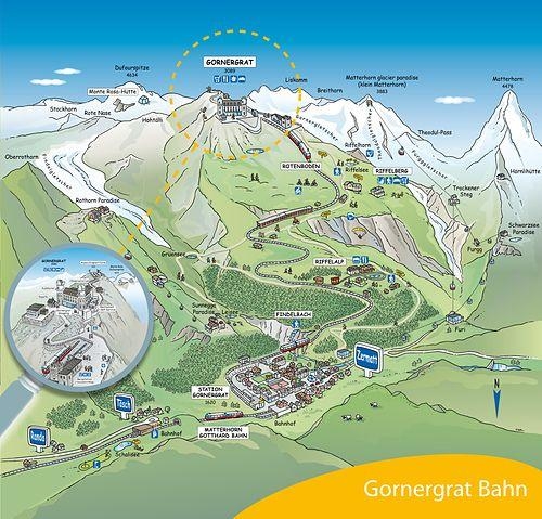 【瑞士】策马特一日遊：Gornergrat 观景台眺望马特洪峰