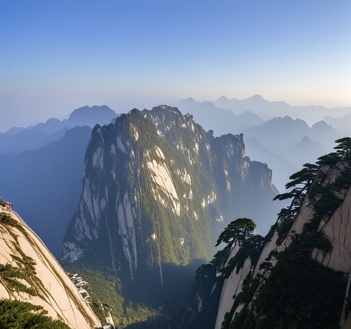 《华山：五岳名山的壮丽与历史》
