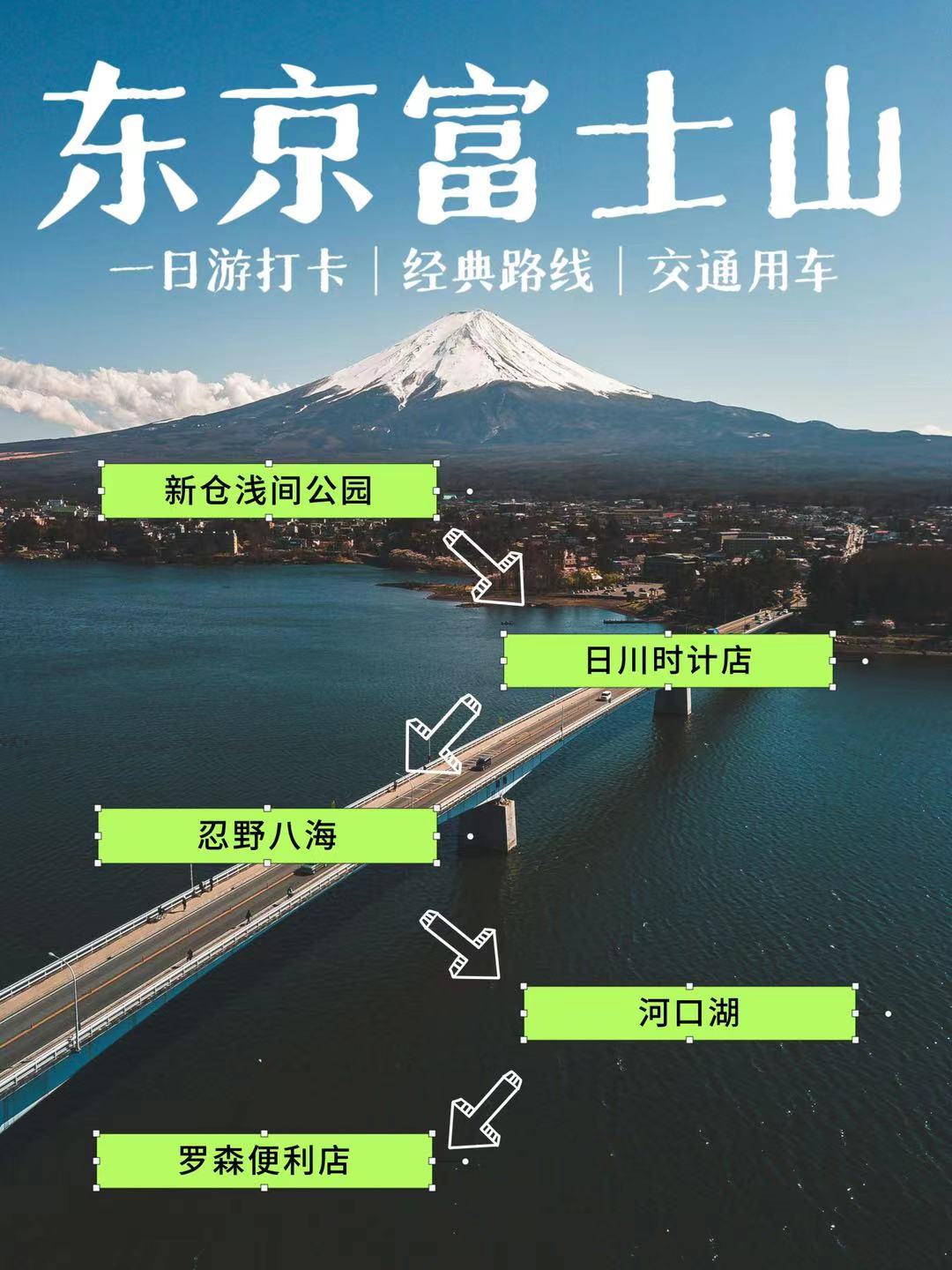 东京出发｜不拍到会后悔的全景富士山🗻