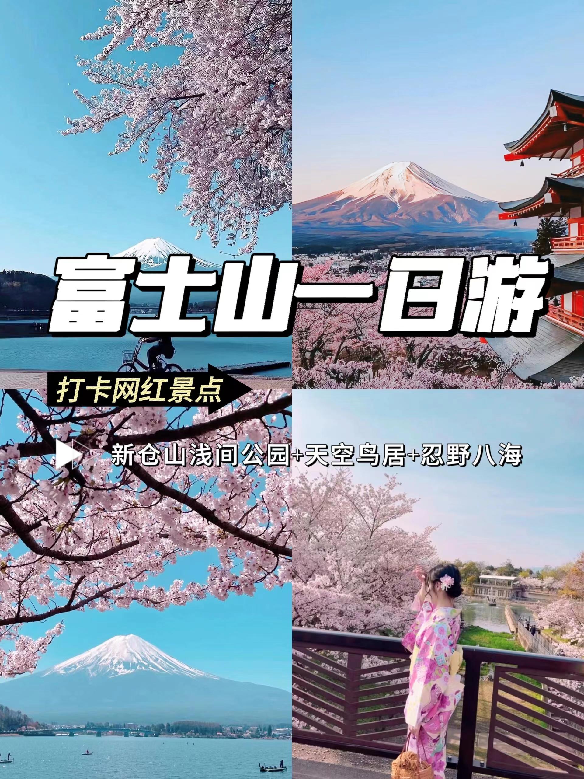 日本🇯🇵富士山一日游+打卡不同机位