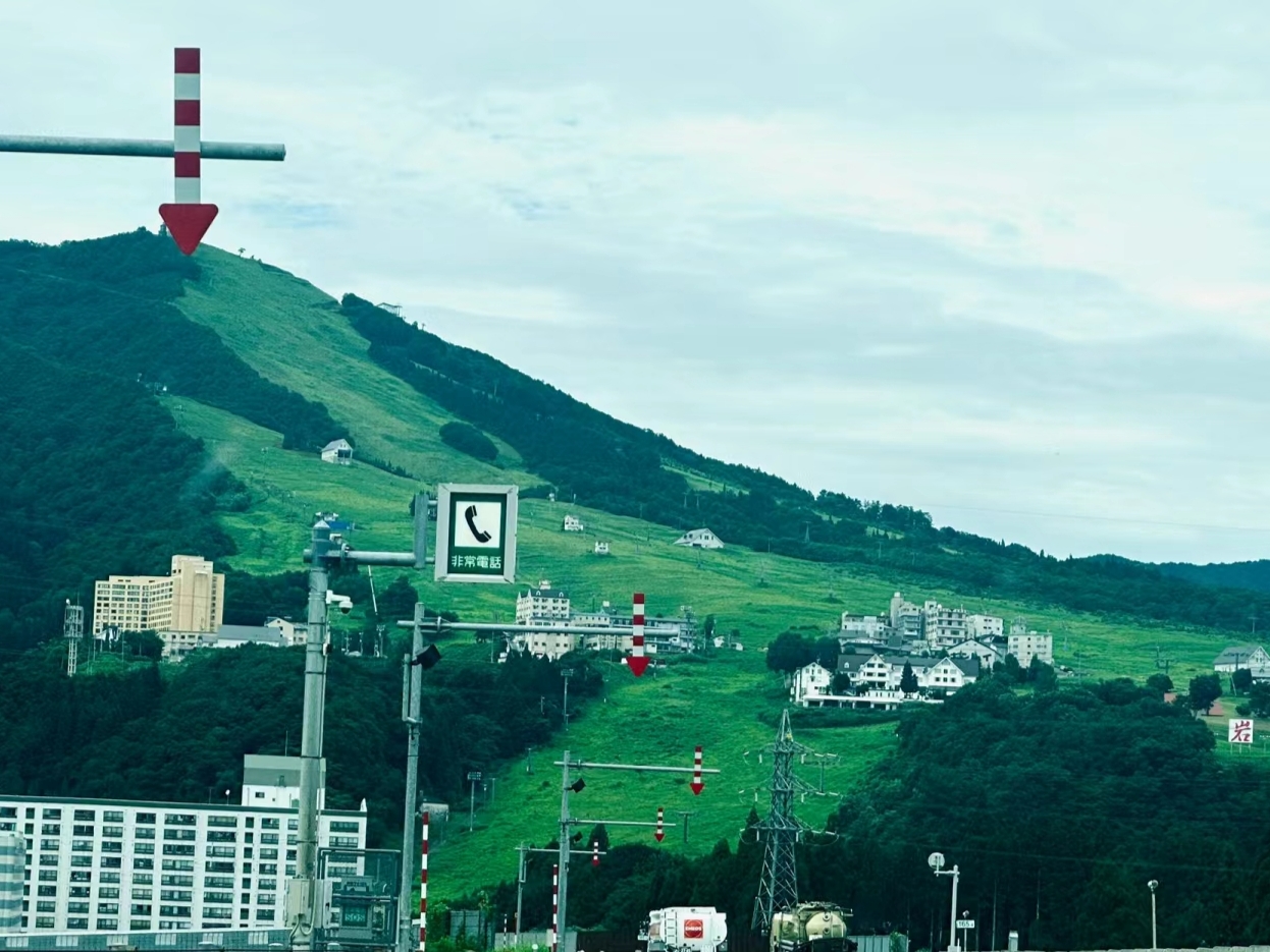日本东北新泻县的风景
