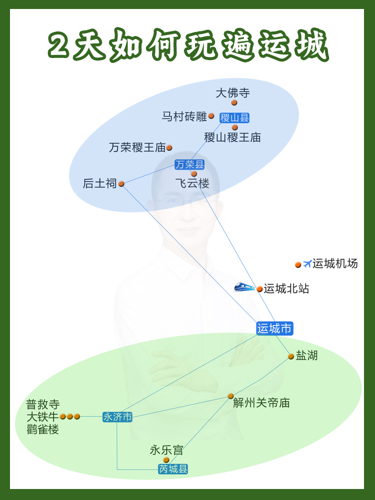 运城旅游 | 2天时间玩转好运之城