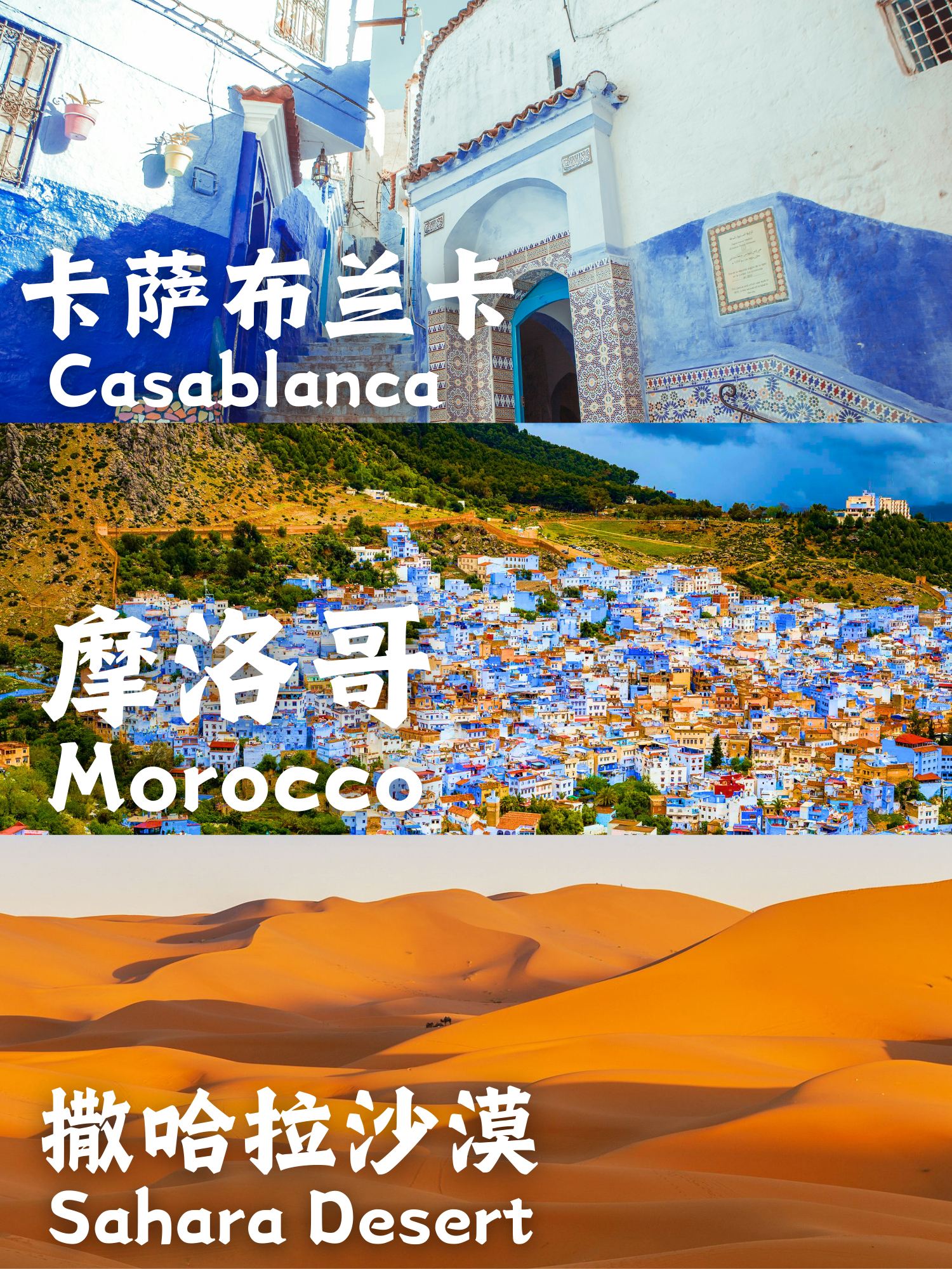 摩洛哥|克莱因蓝配撒哈拉💥简直王炸